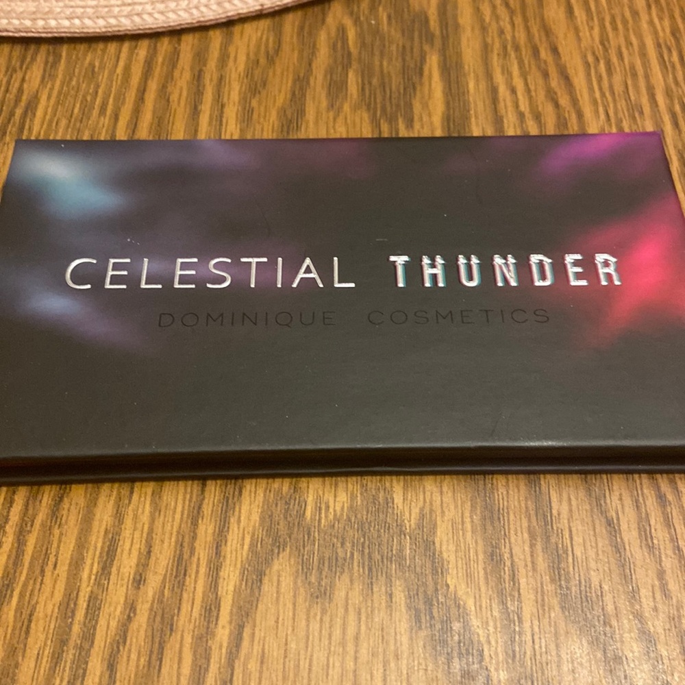 Dominique cosmetics celestial thunder palette